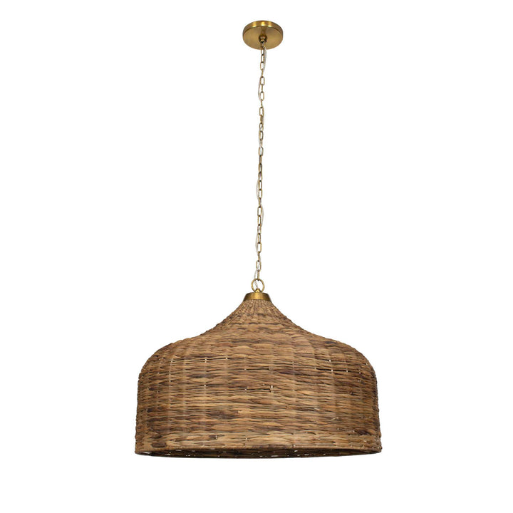 TAURANGA SEAGRASS 5 LIGHT PENDANT
