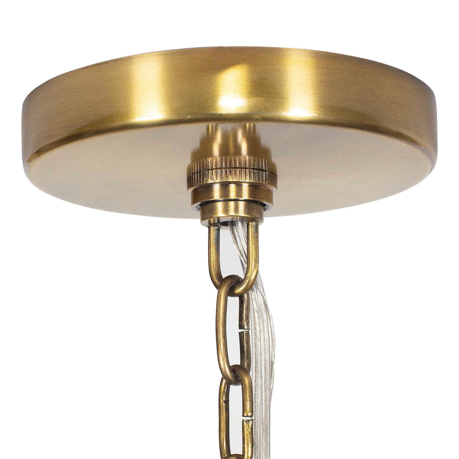 TAURANGA SEAGRASS 5 LIGHT PENDANT