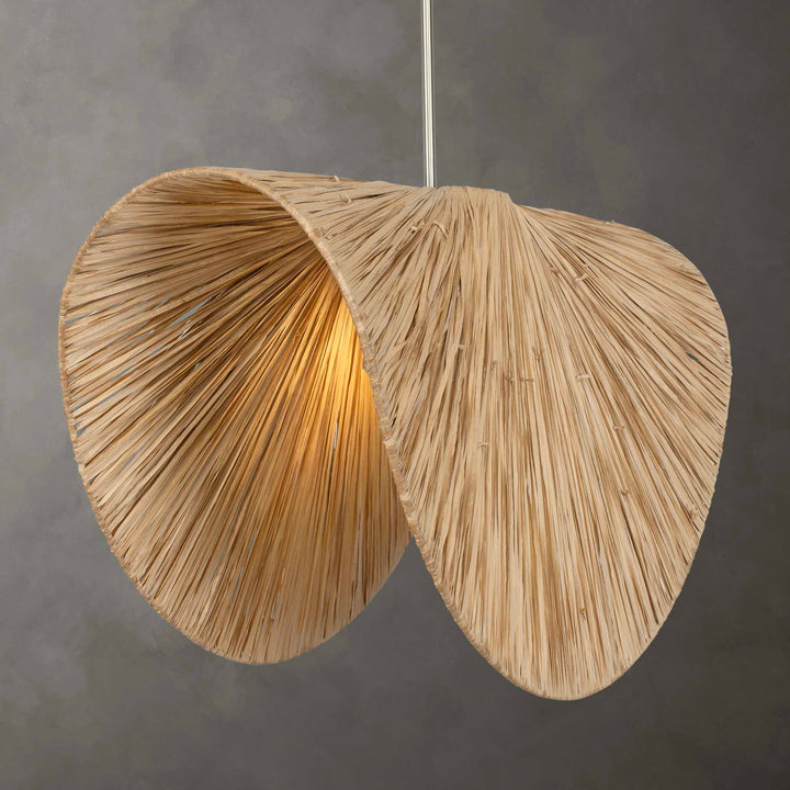 BENDED RAFFIA 1 LT PENDANT