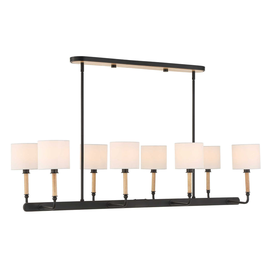 FRANCONIA 8 LIGHT LINEAR PENDANT