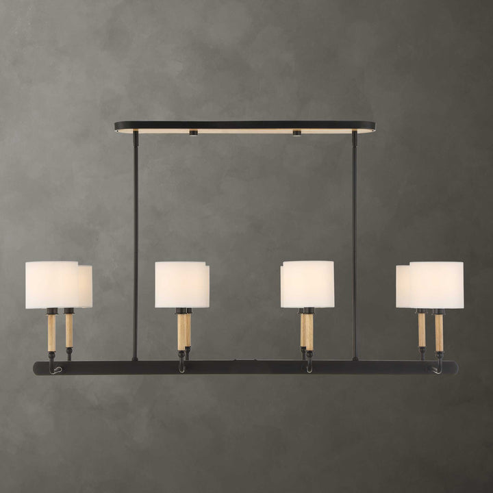 FRANCONIA 8 LIGHT LINEAR PENDANT