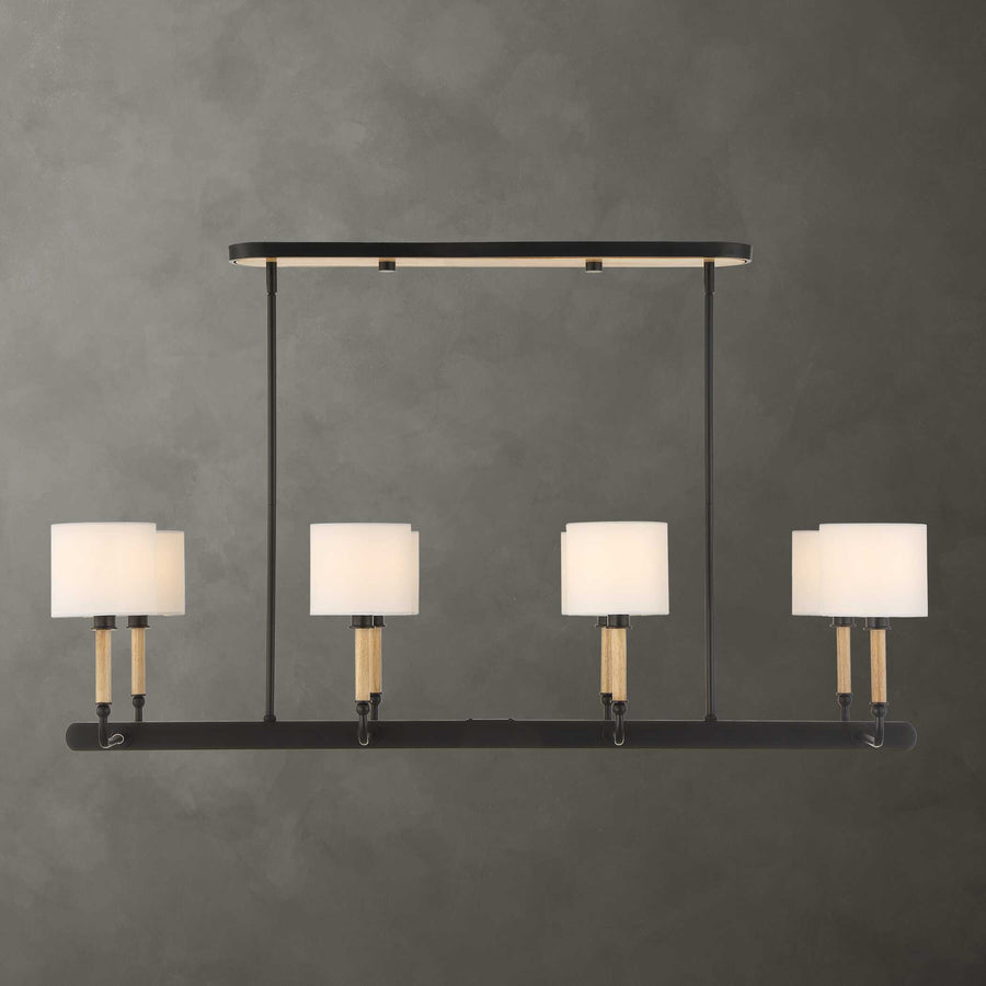 FRANCONIA 8 LIGHT LINEAR PENDANT