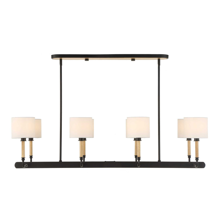 FRANCONIA 8 LIGHT LINEAR PENDANT