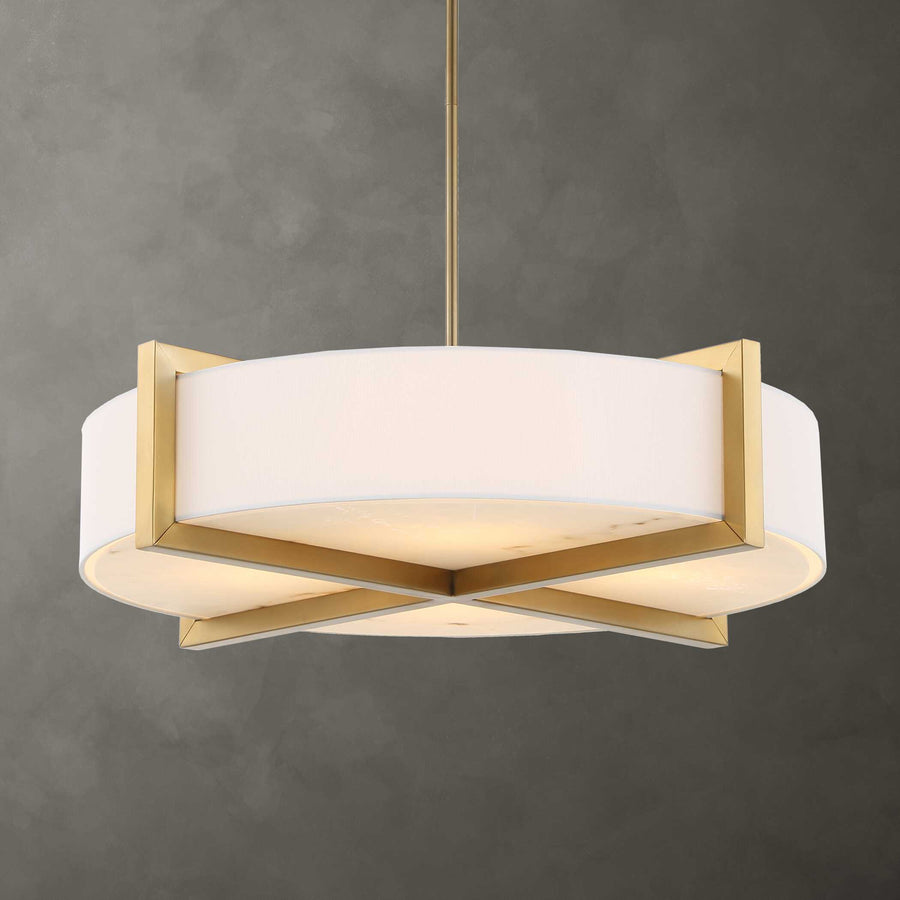 CRESSON 4 LIGHT DRUM PENDANT