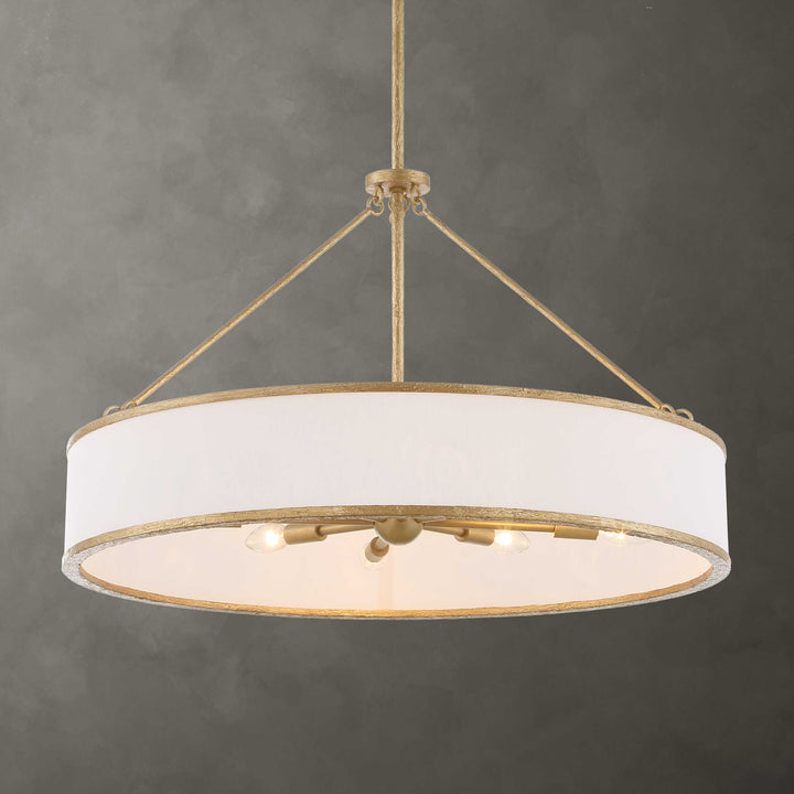 ALGIERS 8 LIGHT DRUM PENDANT