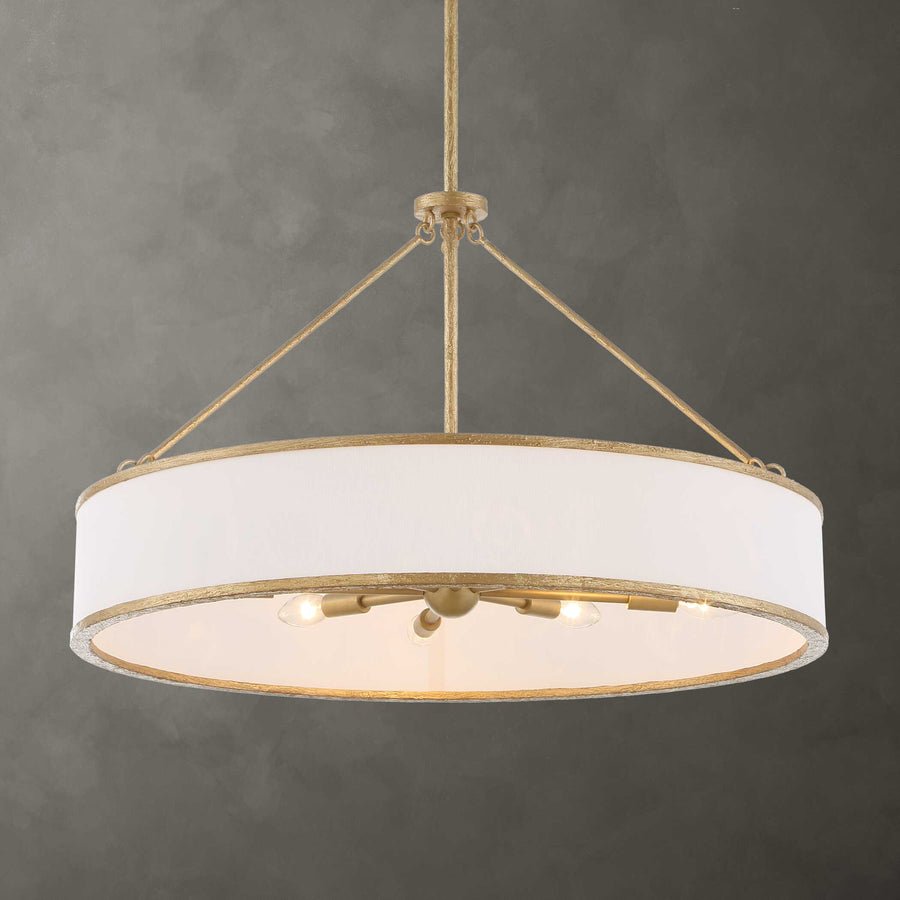 ALGIERS 8 LIGHT DRUM PENDANT