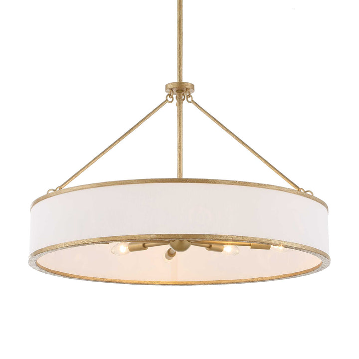 ALGIERS 8 LIGHT DRUM PENDANT