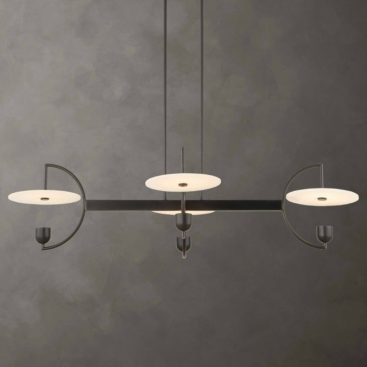 KYOTO 4 LIGHT LINEAR LED CHANDELIER