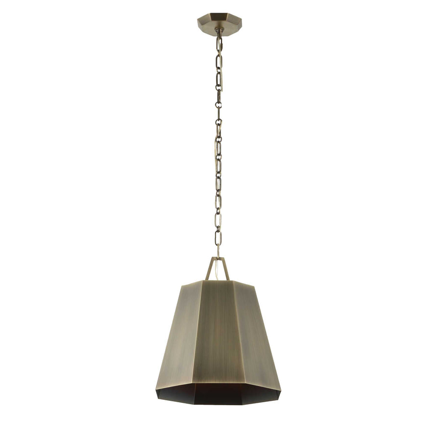 GRANADA WEATHERED BRASS PENDANT