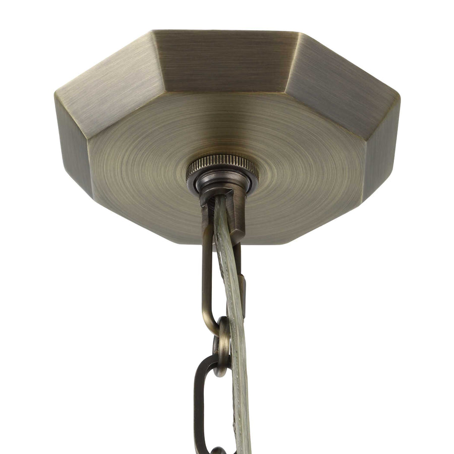 GRANADA WEATHERED BRASS PENDANT