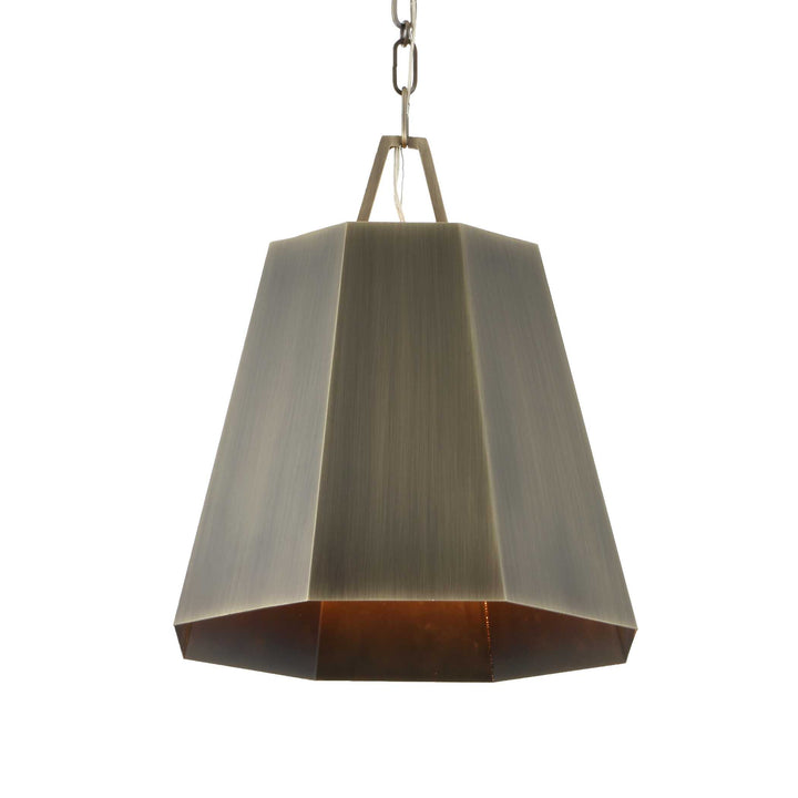 GRANADA WEATHERED BRASS PENDANT