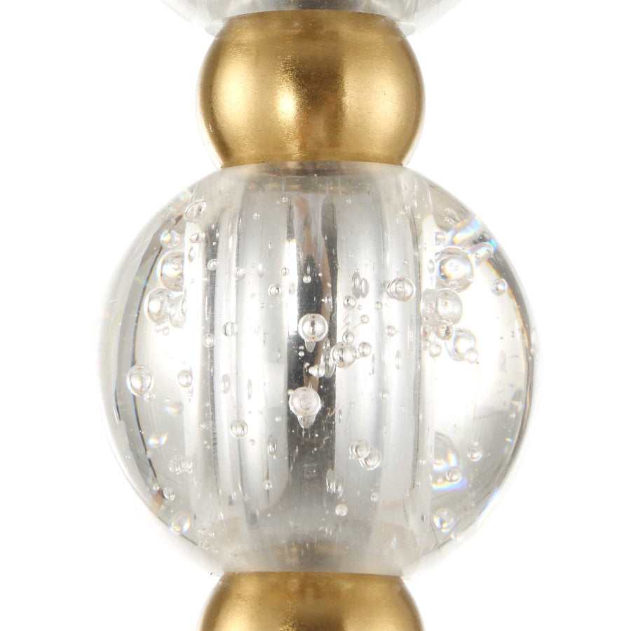 RIPPLE 1 LIGHT FROST GLASS PENDANT