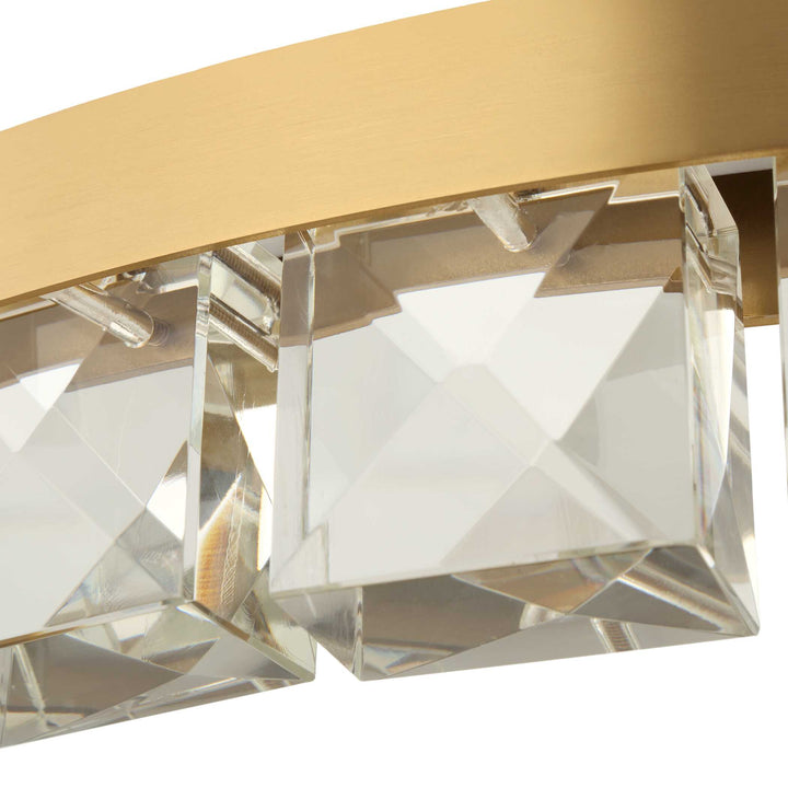 SEGOVIA ROUND CRYSTAL LED CHANDELIER