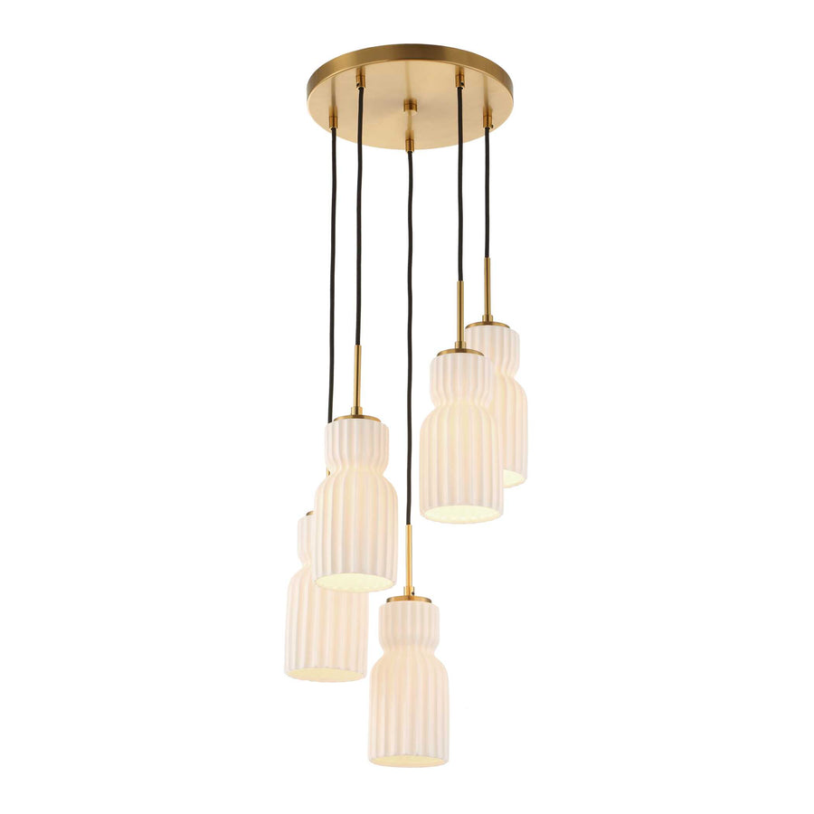 VANIER 5 LIGHT CLUSTER PENDANT