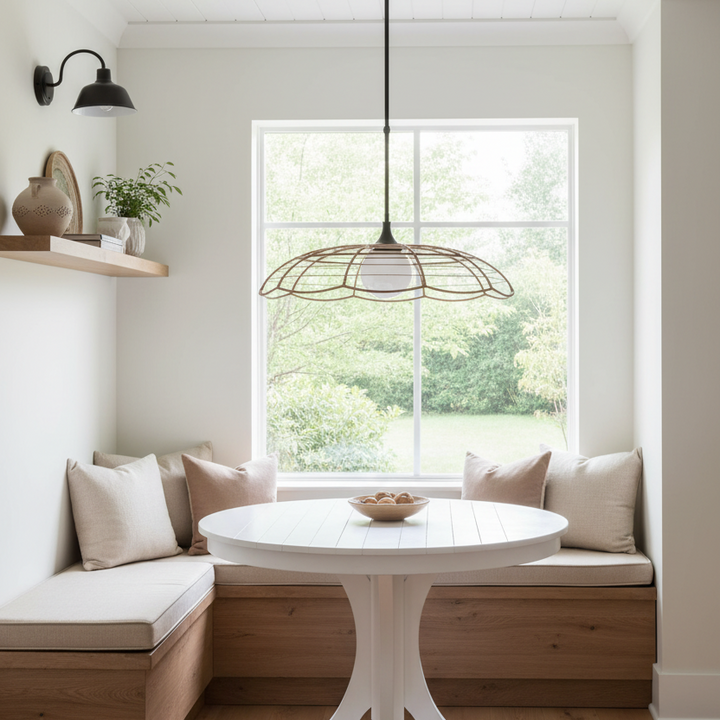 LAKESIDE RATTAN INDOOR-OUTDOOR PENDANT