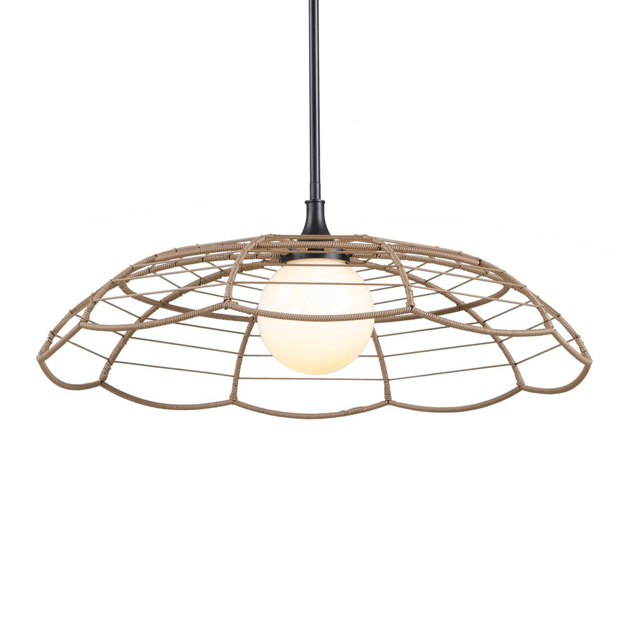 LAKESIDE RATTAN INDOOR-OUTDOOR PENDANT