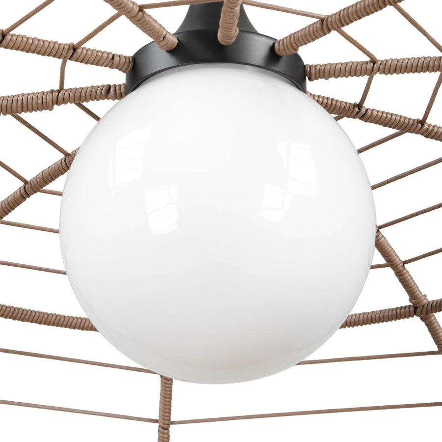 LAKESIDE RATTAN INDOOR-OUTDOOR PENDANT