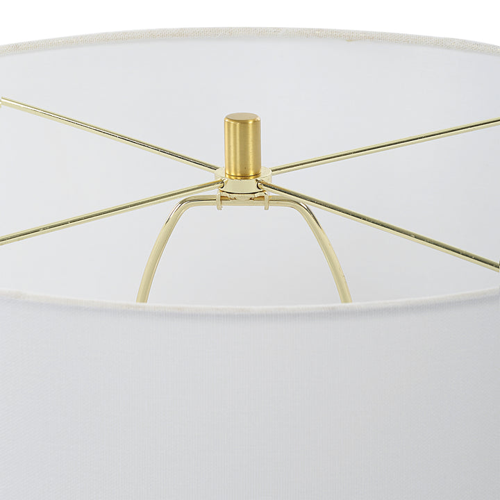 EMERIE CHALK WHITE TABLE LAMP