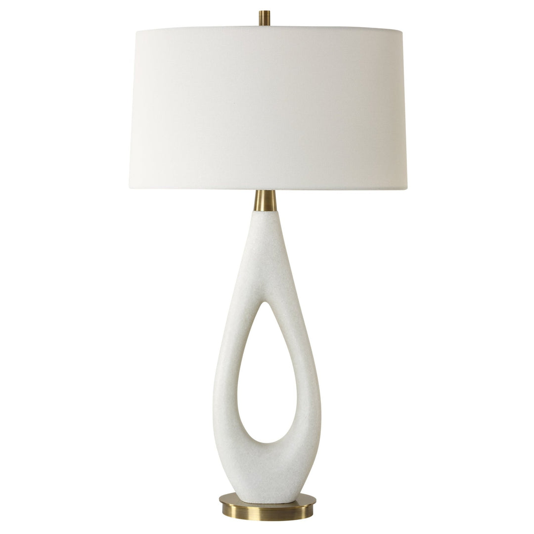 PROMENADE WHITE TABLE LAMP