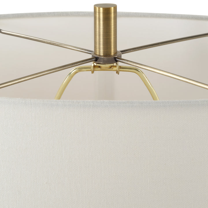 PROMENADE WHITE TABLE LAMP