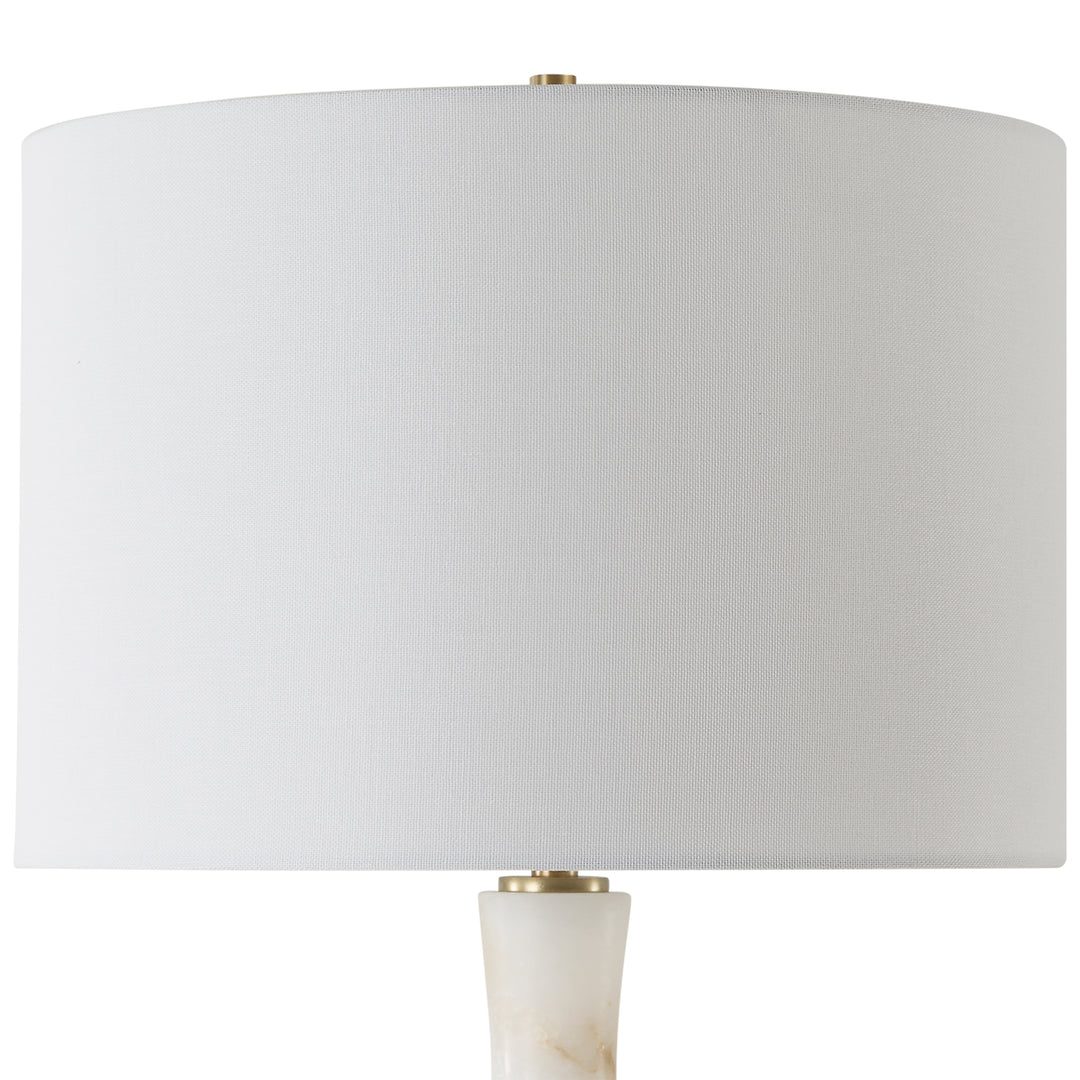 ALABASTER MARBLE TABLE LAMP