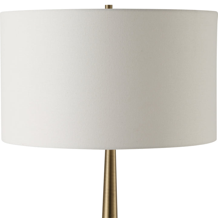 FARO WHITE MARBLE FLOOR LAMP