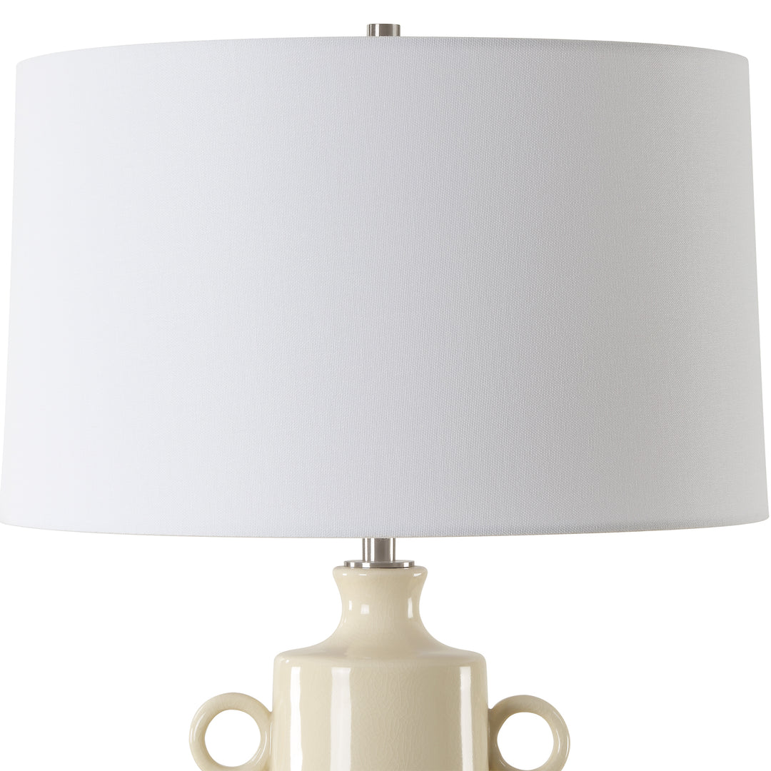 FLORERO PALE YELLOW TABLE LAMP