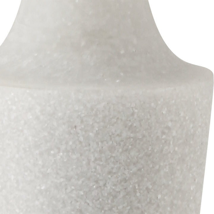 COLETTE WHITE STONE FLOOR LAMP