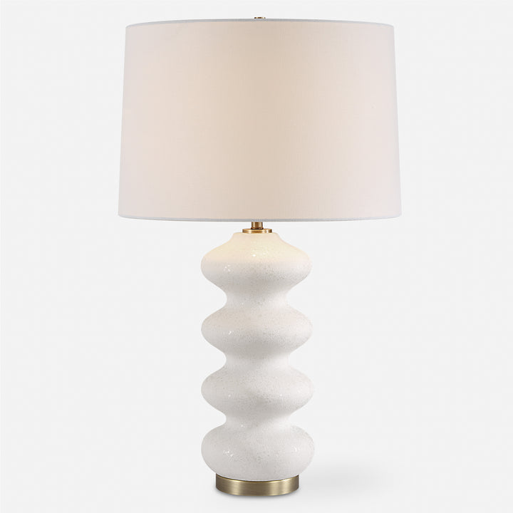 LIORA WHITE POCELAIN TABLE LAMP