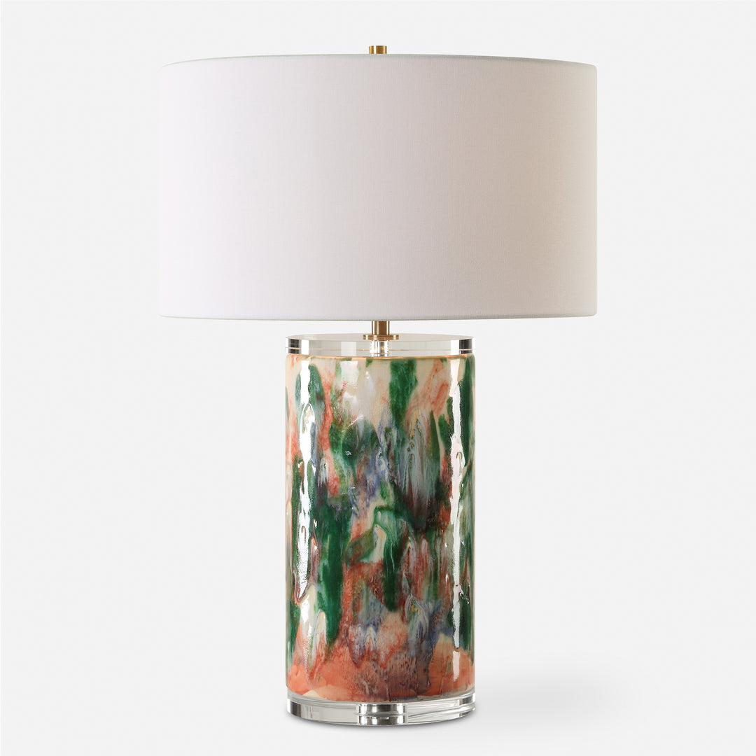 SYLVIE ABSTRACT MULTI CERAMIC TABLE LAMP