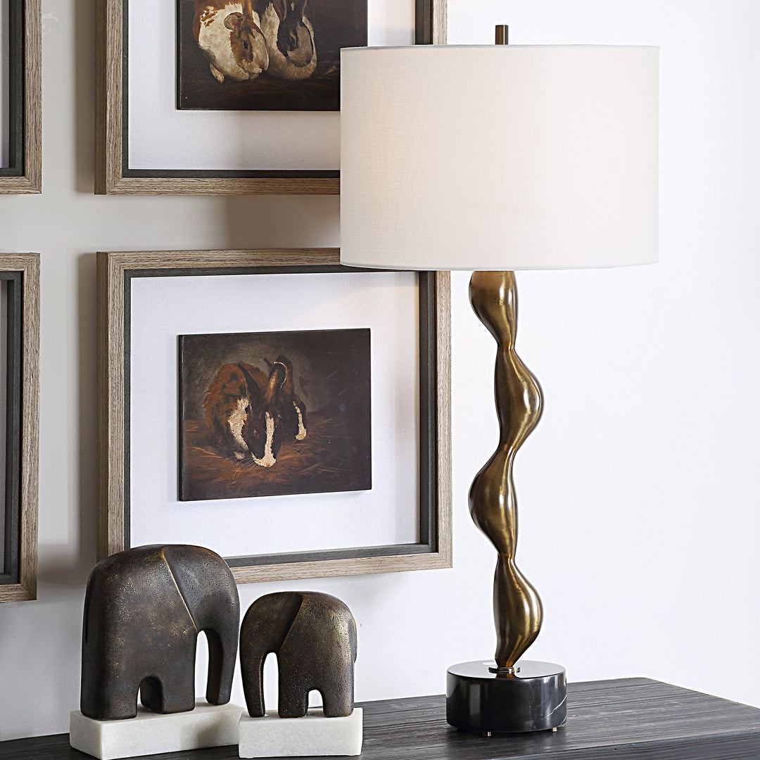 REMOLINO BRONZE TABLE LAMP