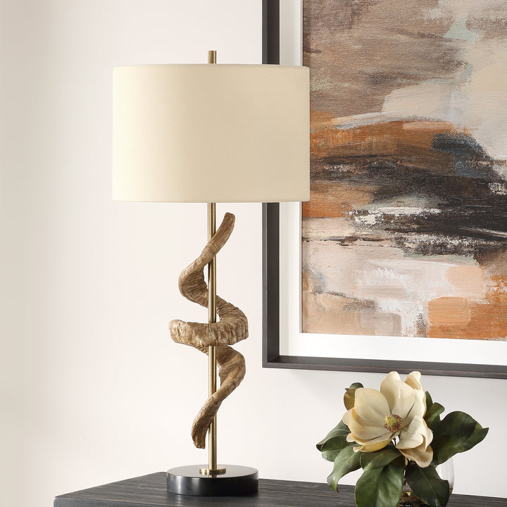 RAMS HORN TABLE LAMP