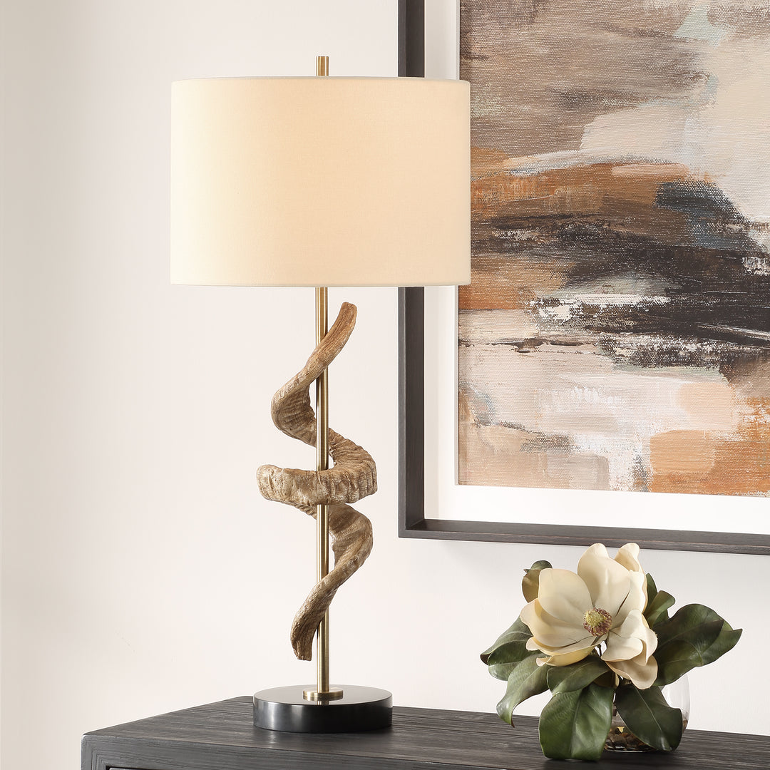 RAMS HORN TABLE LAMP