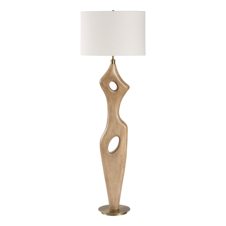 ALMYRA SOLID WOOD FLOOR LAMP