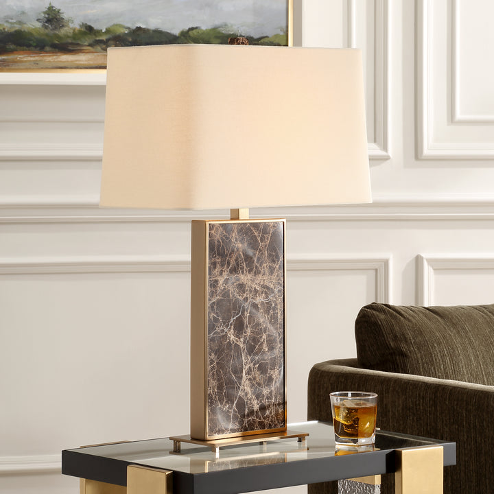 LAFFERTY MARBLE TABLE LAMP