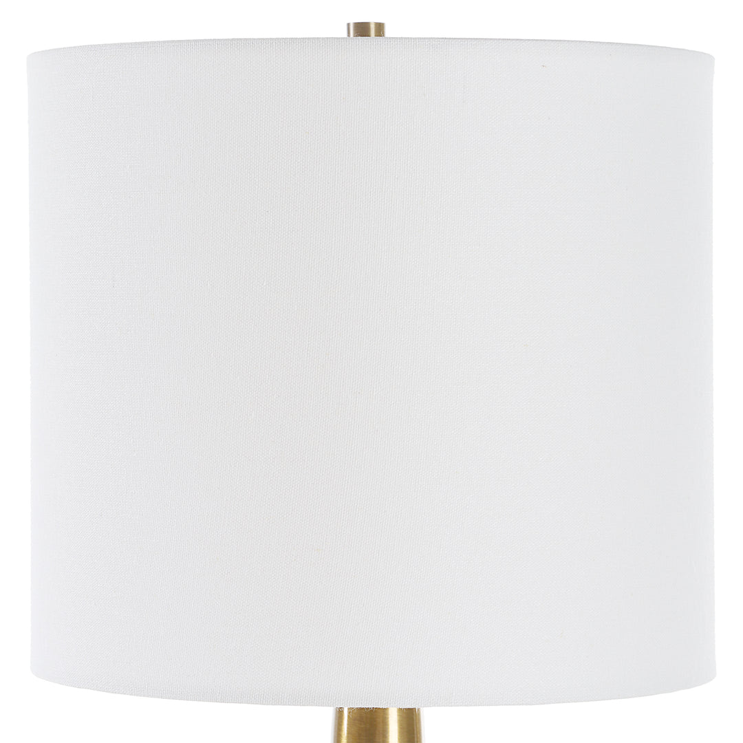 EZRA BRASS BUFFET LAMP