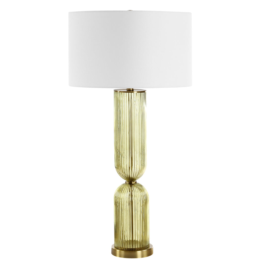 MIRAH OLIVE GLASS TABLE LAMP