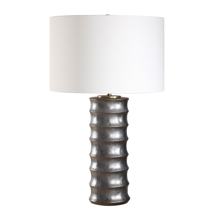 CORVAIR METALLIC BRONZE GLAZE TABLE LAMP