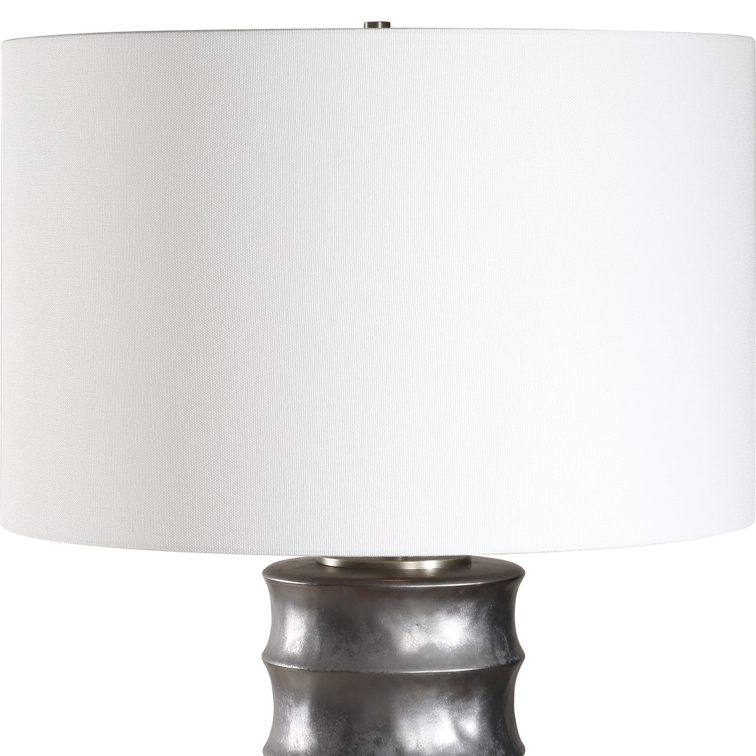 CORVAIR METALLIC BRONZE GLAZE TABLE LAMP