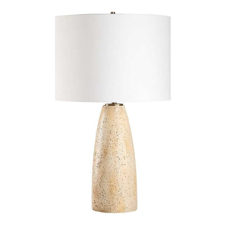 MAURY TRAVERTINE TABLE LAMP