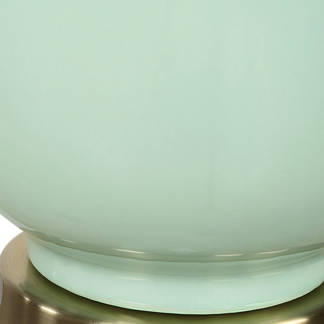 KYLA MINT GREEN TABLE LAMP