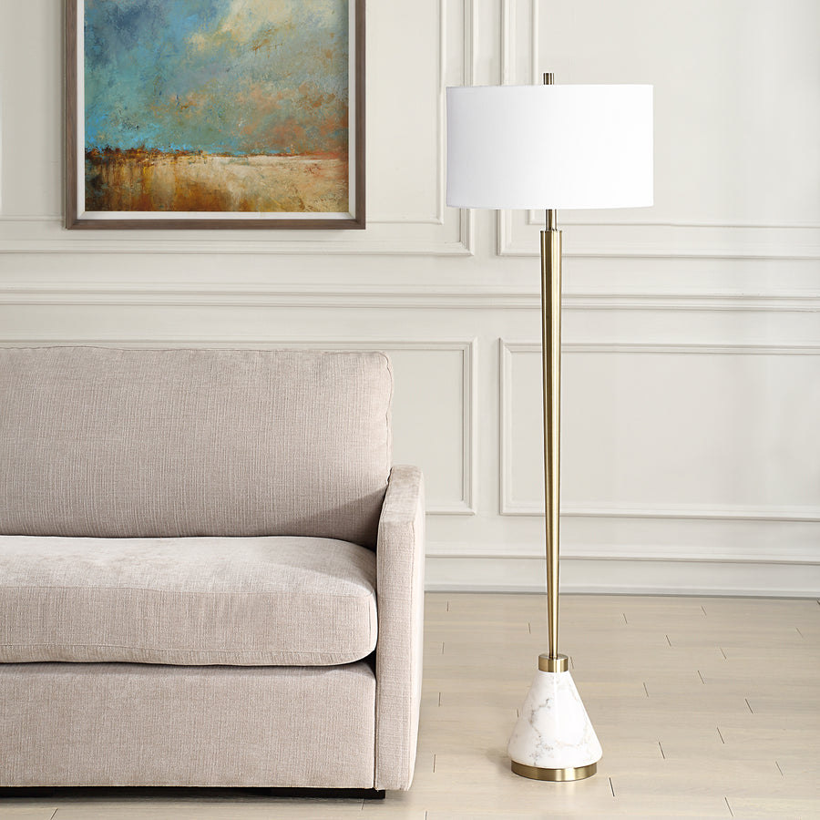 CURRAN TAPERED METAL FLOOR LAMP