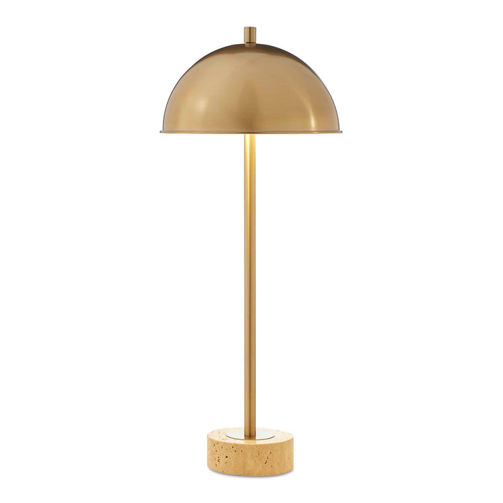 DUNHAM BRASS BUFFET LAMP