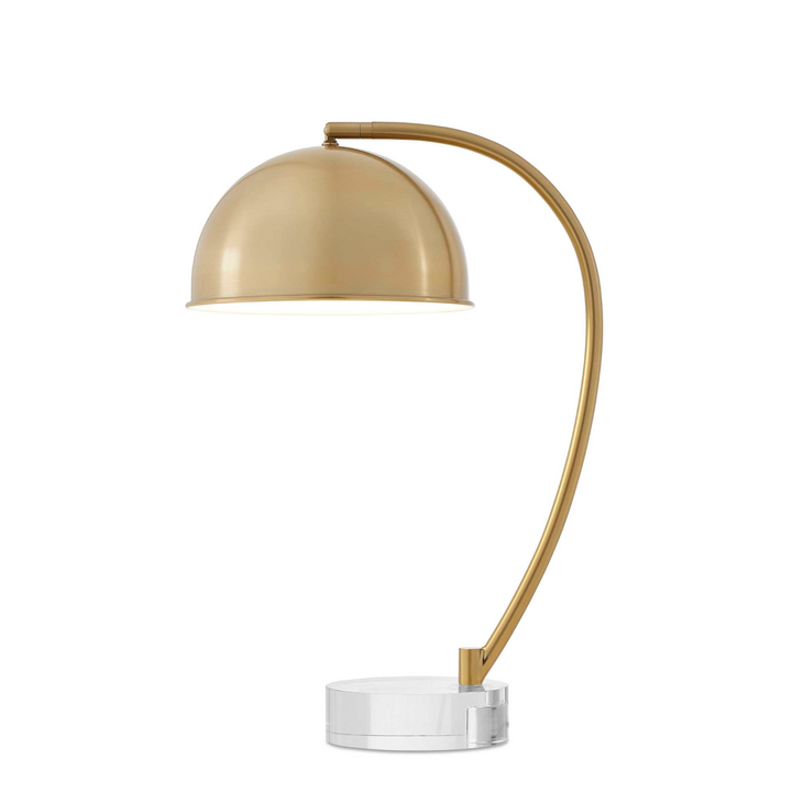 ROMANI ANTIQUE BRASS DESK LAMP