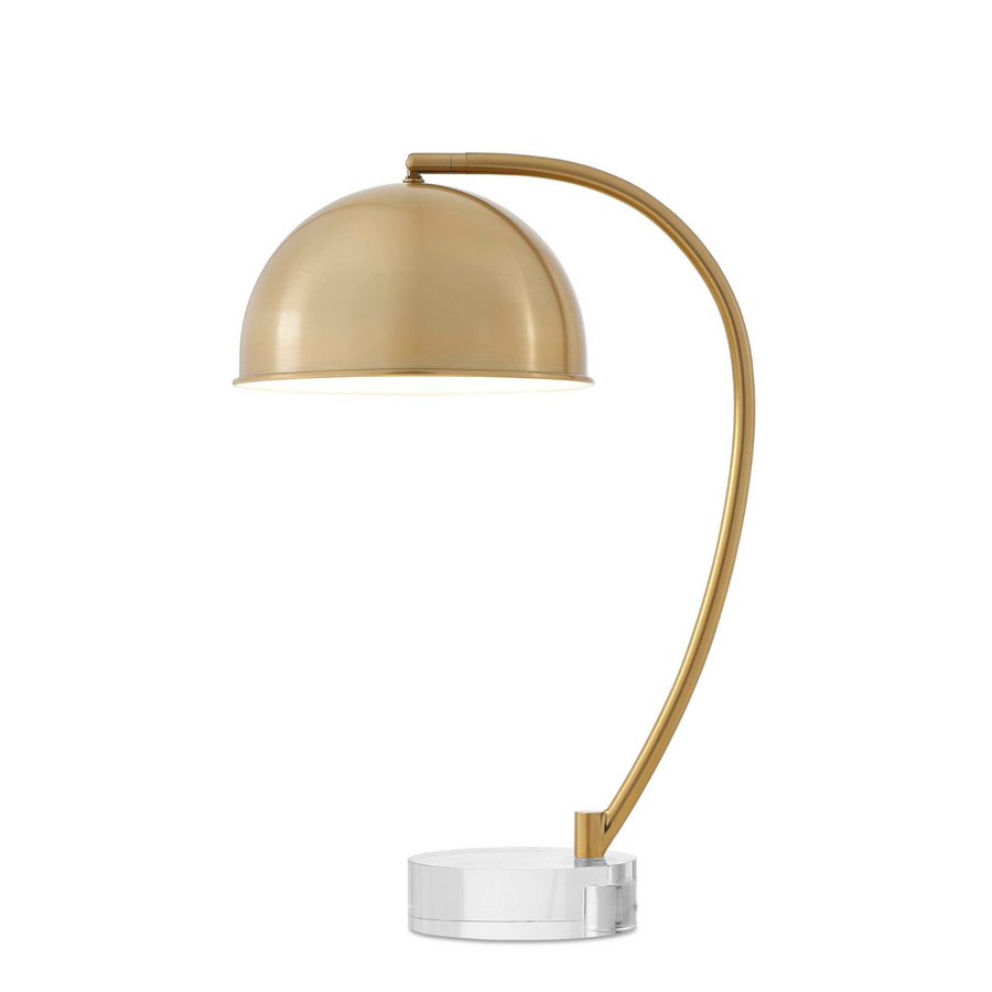 ROMANI ANTIQUE BRASS DESK LAMP