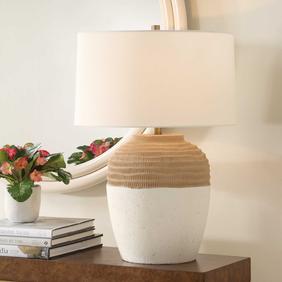 BELLABY TERRACOTTA TABLE LAMP