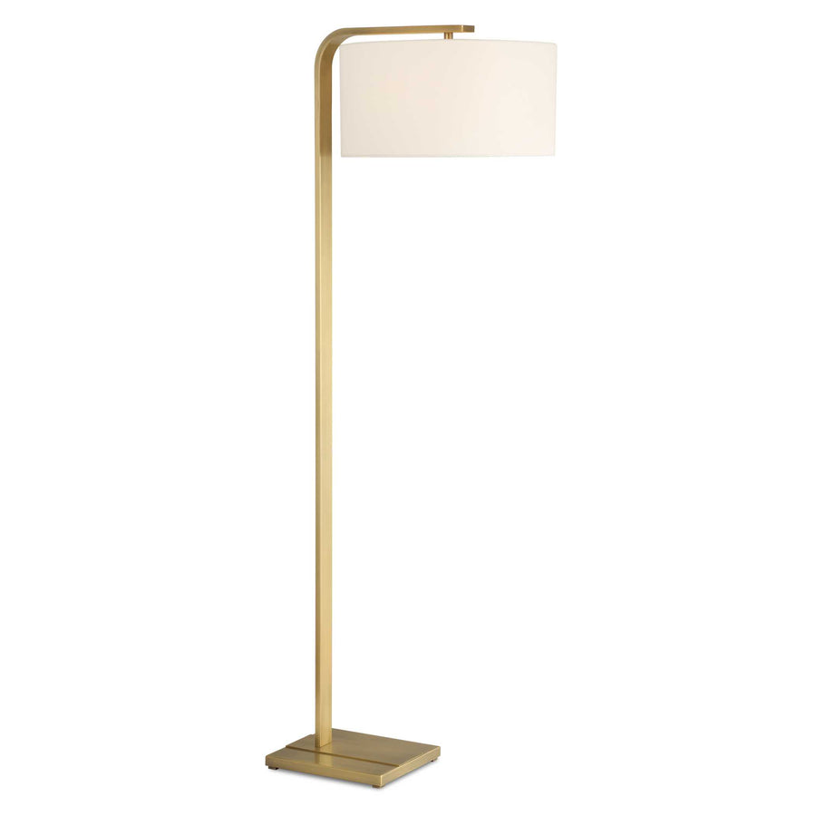 LAIGHT ANTIQUE BRASS FLOOR LAMP