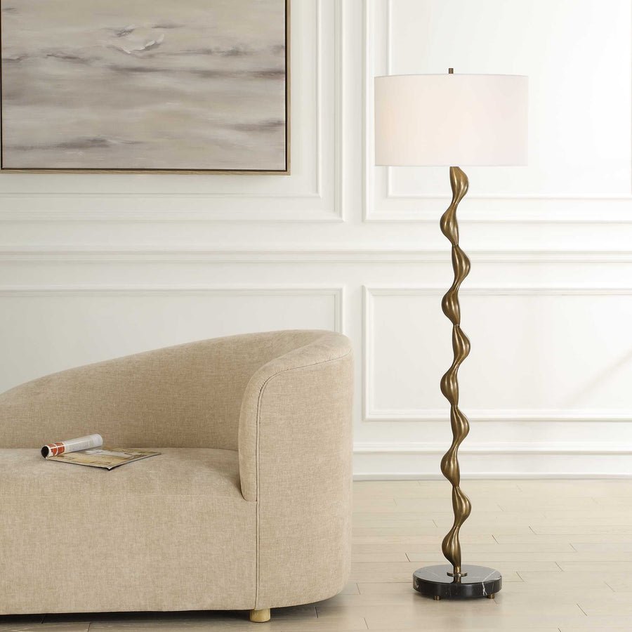REMOLINO BRONZE FLOOR LAMP