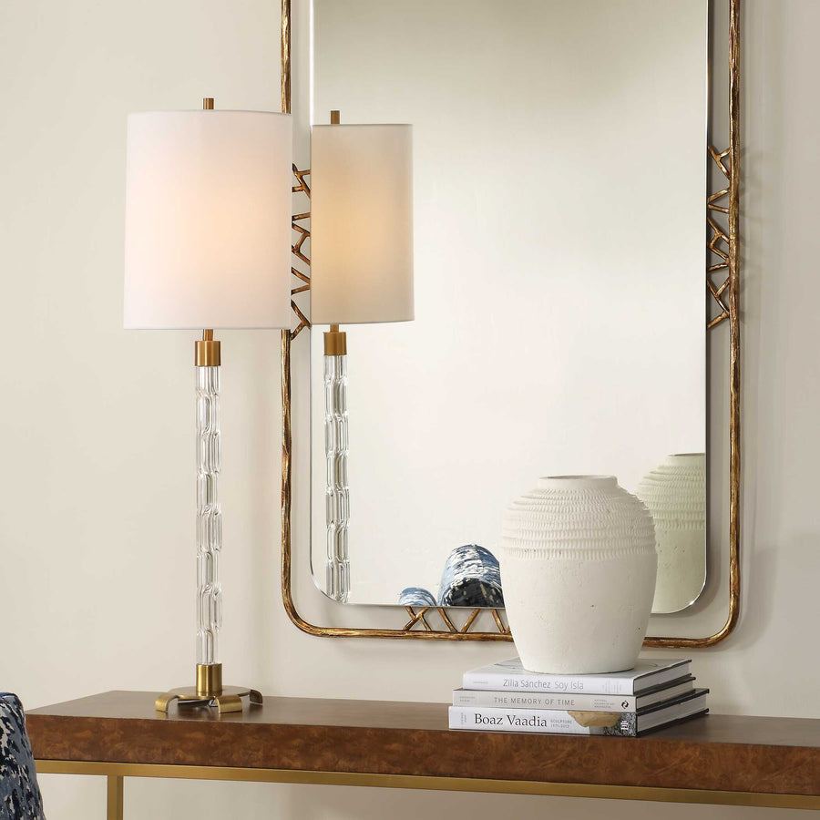 YORK CRYSTAL BUFFET LAMP