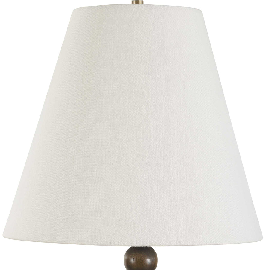 GALLUS WOOD SPHERES TABLE LAMP